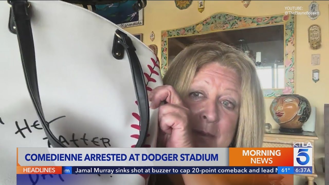 Comedian Elayne Boosler arrested over handbag dispute at Dodger Stadium 