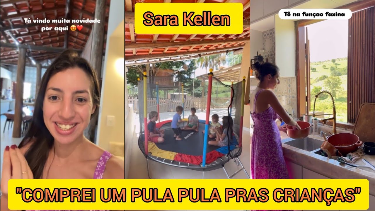 SARA KELLEN COMPROU UM PULA PULA