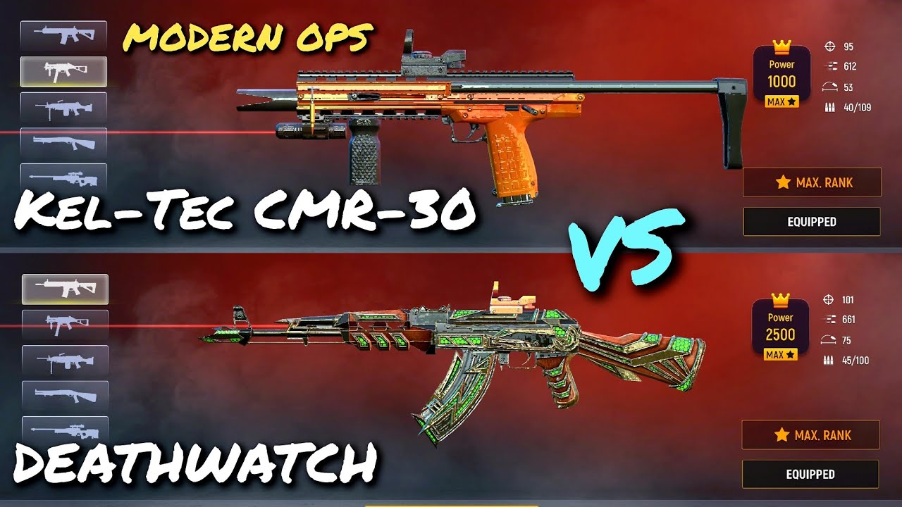 MODERN OPS | Kel-Tec CMR-30 vs DEATHWATCH | FFA 💥 Gameplay