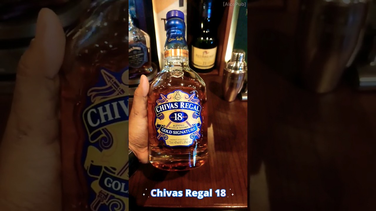 🥃Chivas Regal 18 Year Old Blended Scotch Whisky🥃 | AlcoPub #alcohol #whiskey #whisky #scotch