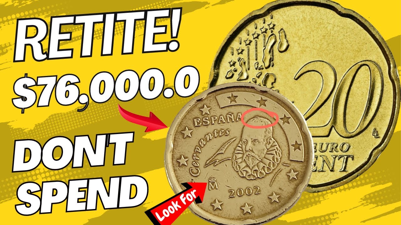Top Euro Ultra Rare Coins worth A LOT of MONEY! - Coins Worth Money - Euro 20 Cent Valuable Coins