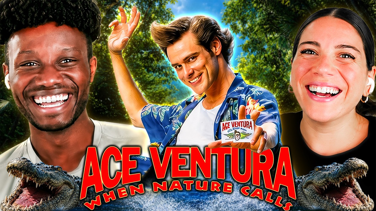Ace Ventura: When Nature Calls (1995) Movie Reaction - We Loved This! - First Time Watching - Review