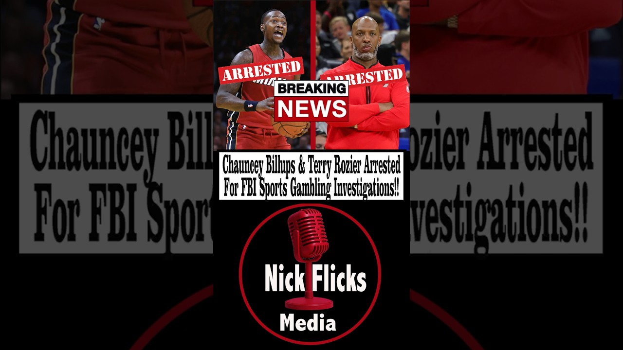 Chauncey Billups & Terry Rozier Arrested For FBI Sports Gambling Investigations!#shorts