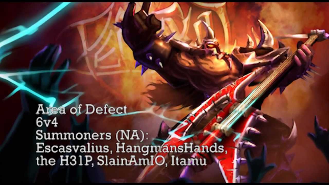 AoD - 6v4 (Songs of the Summoned 3 - League of Legends Champion Rocks!)