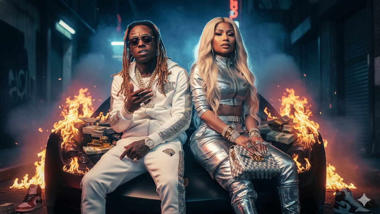 Nicki Minaj, Lil Wayne​ - Spectral Crown (ft. Doja Cat, Chris Brown) | (Official Lyrics Video) 2026