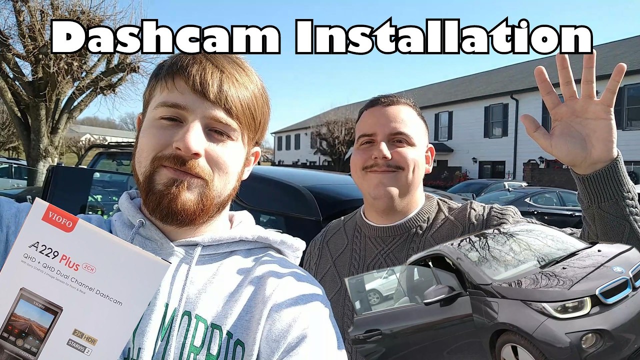 Lets give Bruce some vision! | BMW i3 Dashcam Install