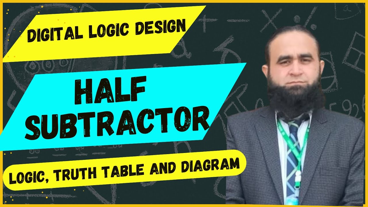 Half Subtractor #halfsubtractor