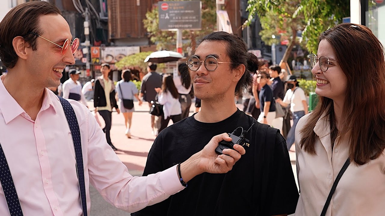 🌎🇰🇷한국에 대한 고정관념, 실제로 와보니?! 길거리 인터뷰 🇰🇷🌎2024년 편