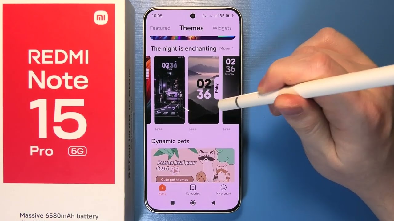 Redmi Note 15 Pro 5G &mdash; Как изменить стиль значков
