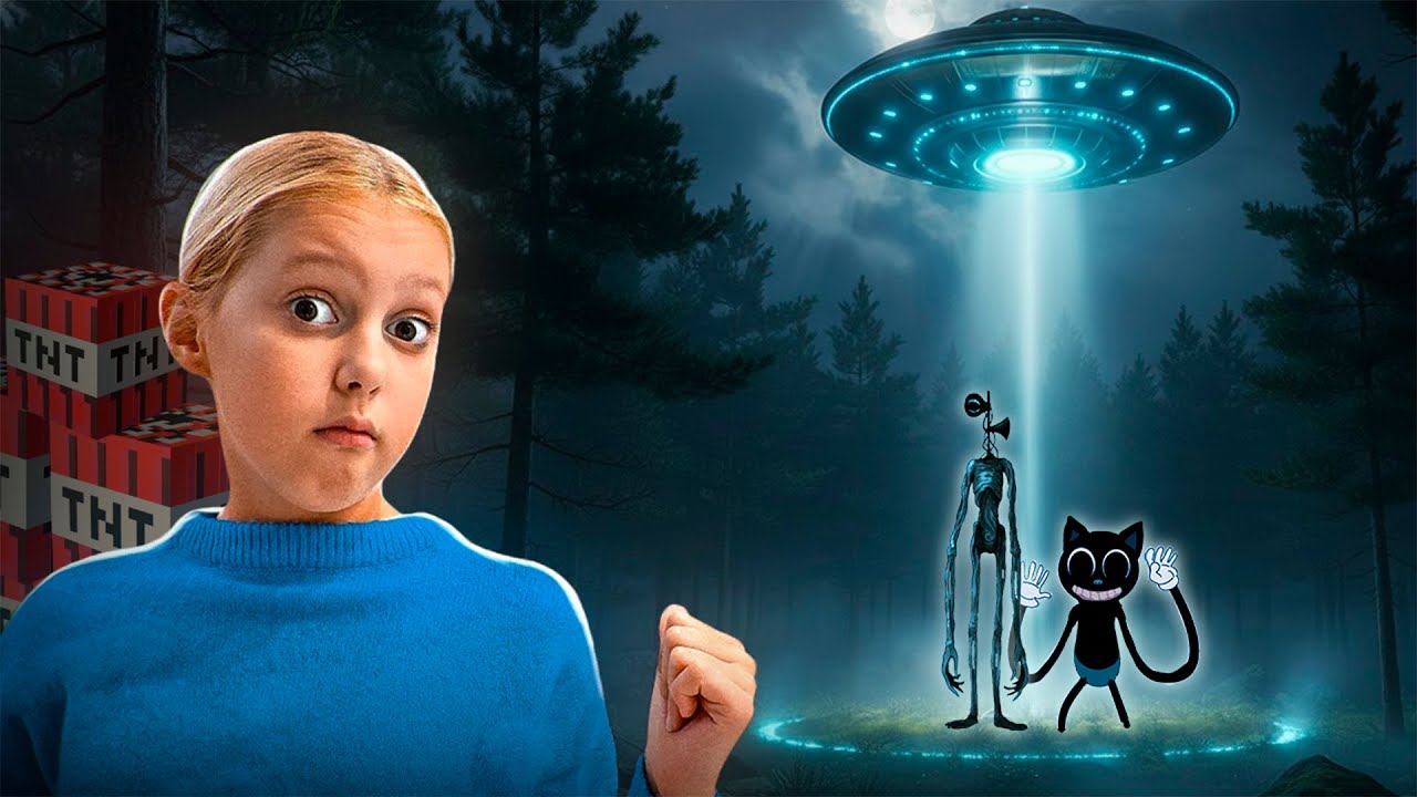 OBCY SIREN HEAD🚨 Jesteśmy na radioaktywniej wyspie 🌍👽Amelka Kompilacje