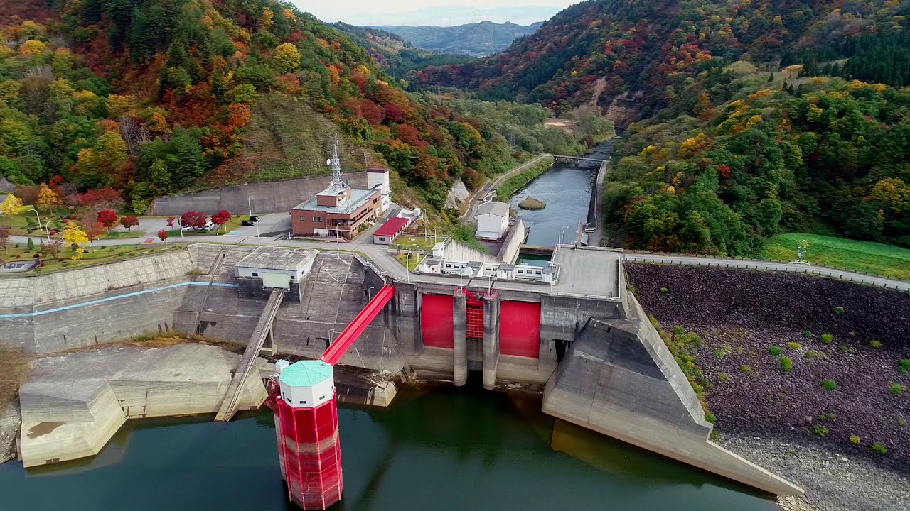 郷愁薫る白川湖～山形県飯豊町白川ダム～