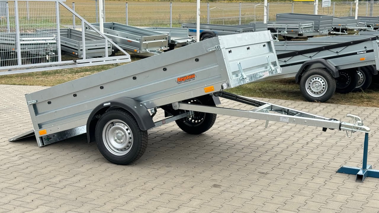 Neptun N7-236 rtr (GN190) | 750 kg / 236 x 129 x 40 cm | Przyczepy Delfin