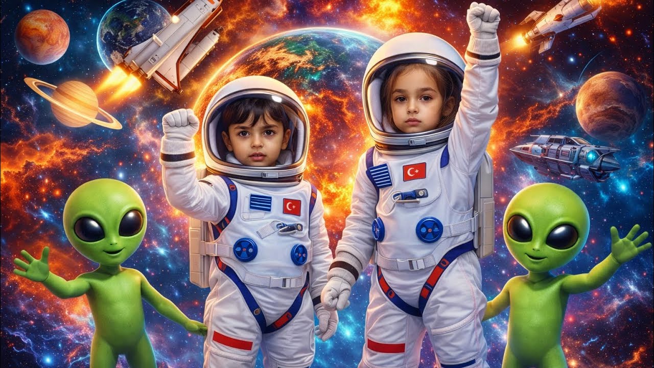 Uzayda Büyük Keşif ‼️Aras ve Simay Astronot Oldu‼️ 