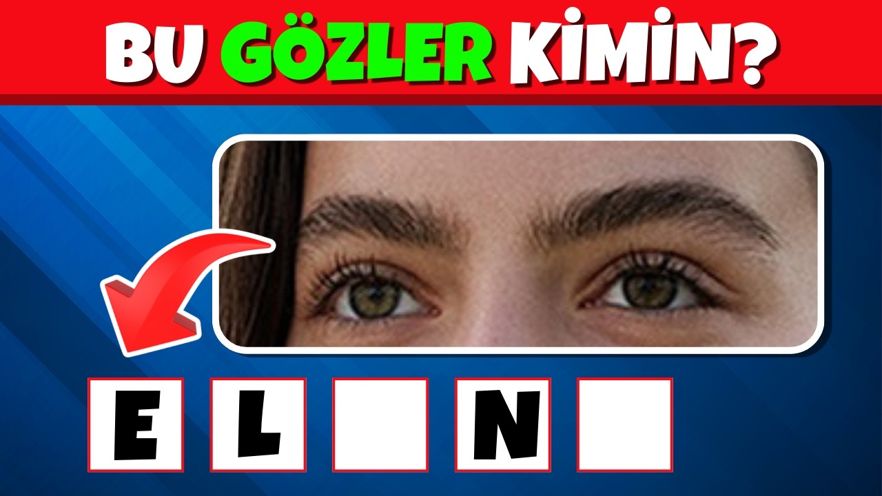 Taşacak Bu Deniz Oyuncularını Gözlerinden Tahmin Et 👀🔥 Taşacak Bu Deniz Bulmaca | Dizi Testi