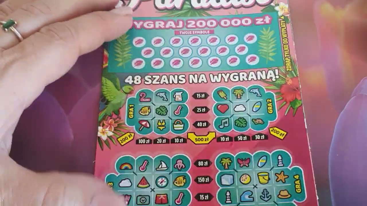 Zdrapki # 1149 mix zdrapek za 73 zł i Giga7  z końcem edycji 