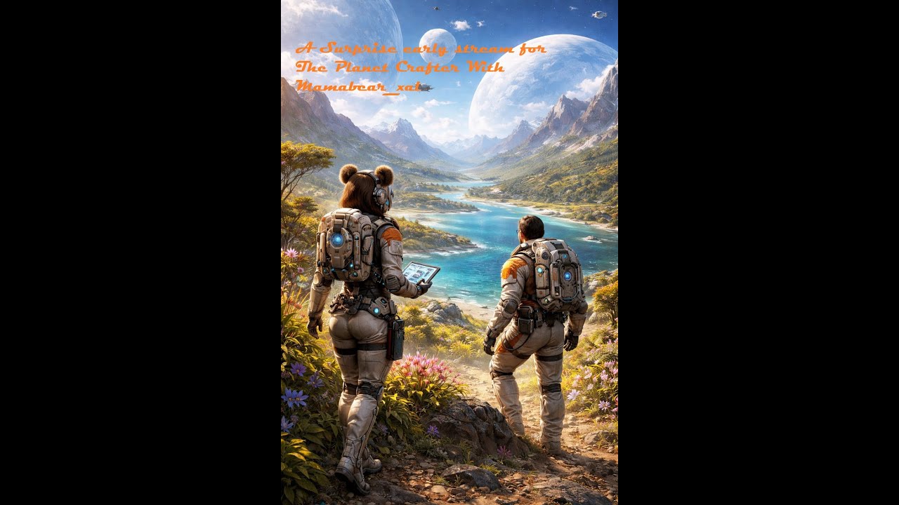 A Surprise early stream for The Planet Crafter With Mamabear_xal