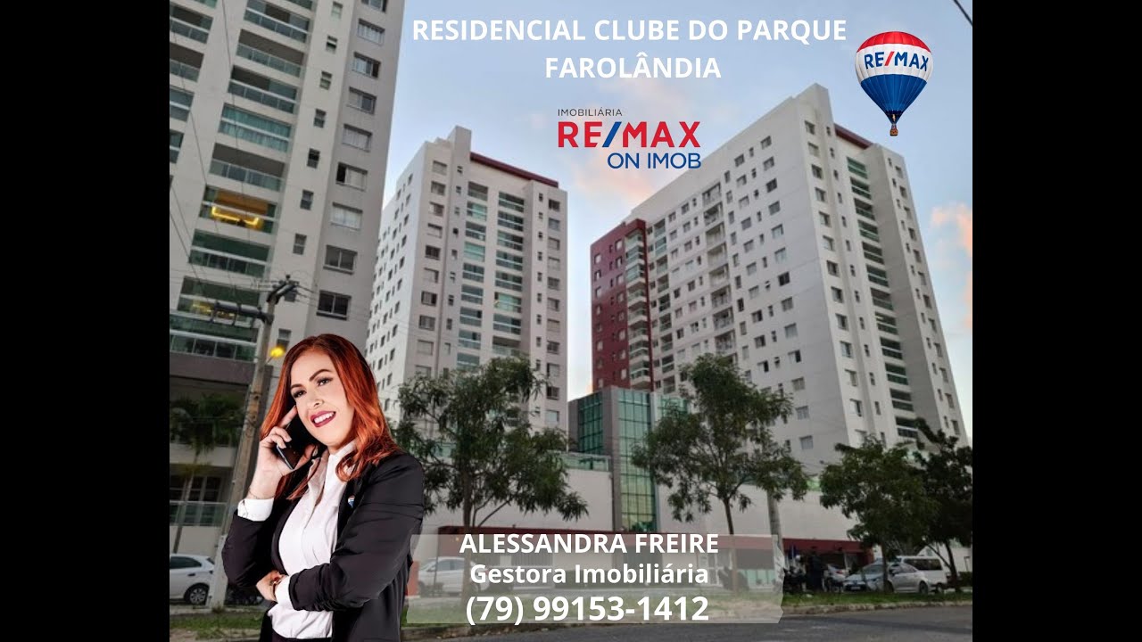 Apartamento de 3/4, &agrave; venda no condom&iacute;nio Clube do Parque - Farolandia - Aracaju Sergipe