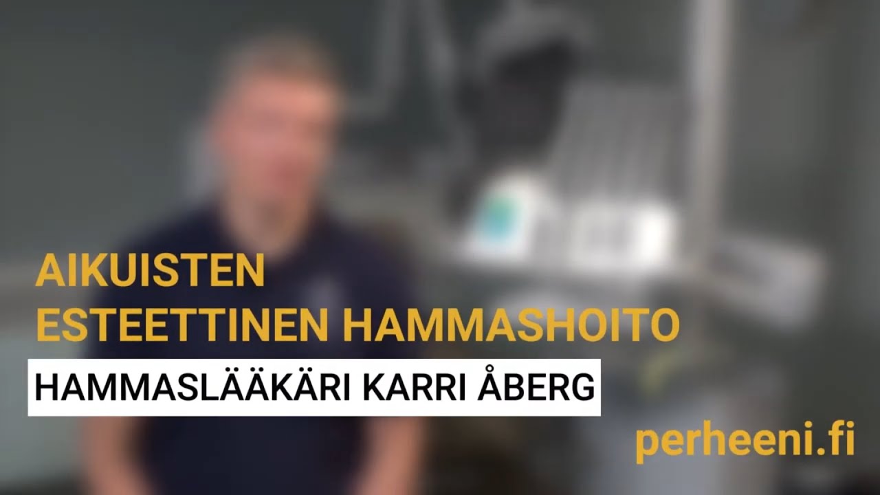 Esteettinen hammashoito - kaunis hymy ja terve suu