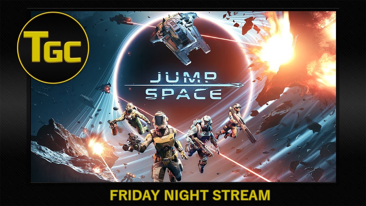 Jump Space Gameplay | Three Guys Coop | Friday Night Stream
