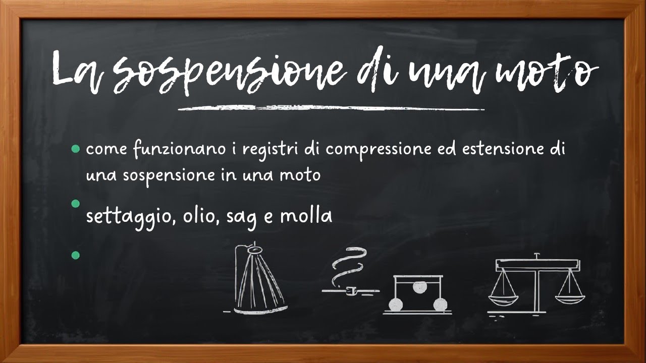Come funzionano i registri di compressione ed estensione di un ammortizzatore, la molla, il tampone