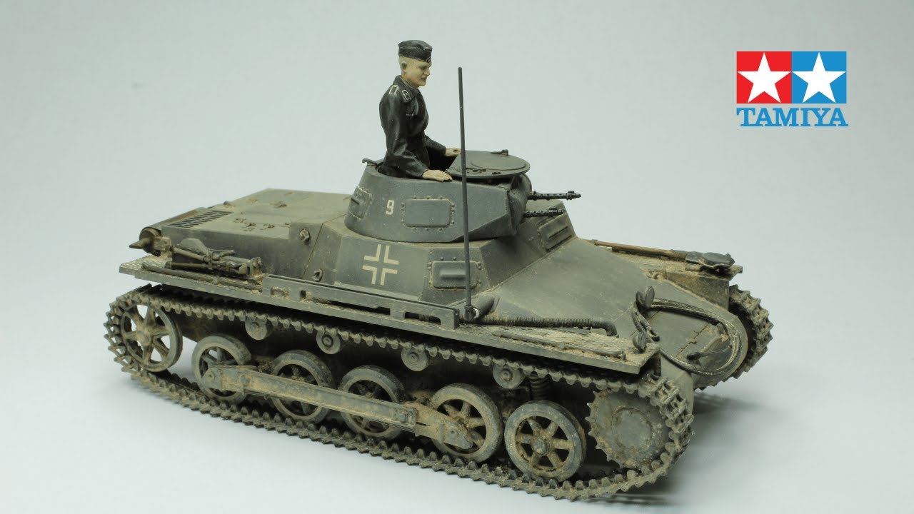Tamiya 1/35 Panzer 1 B | Painting & Weathering