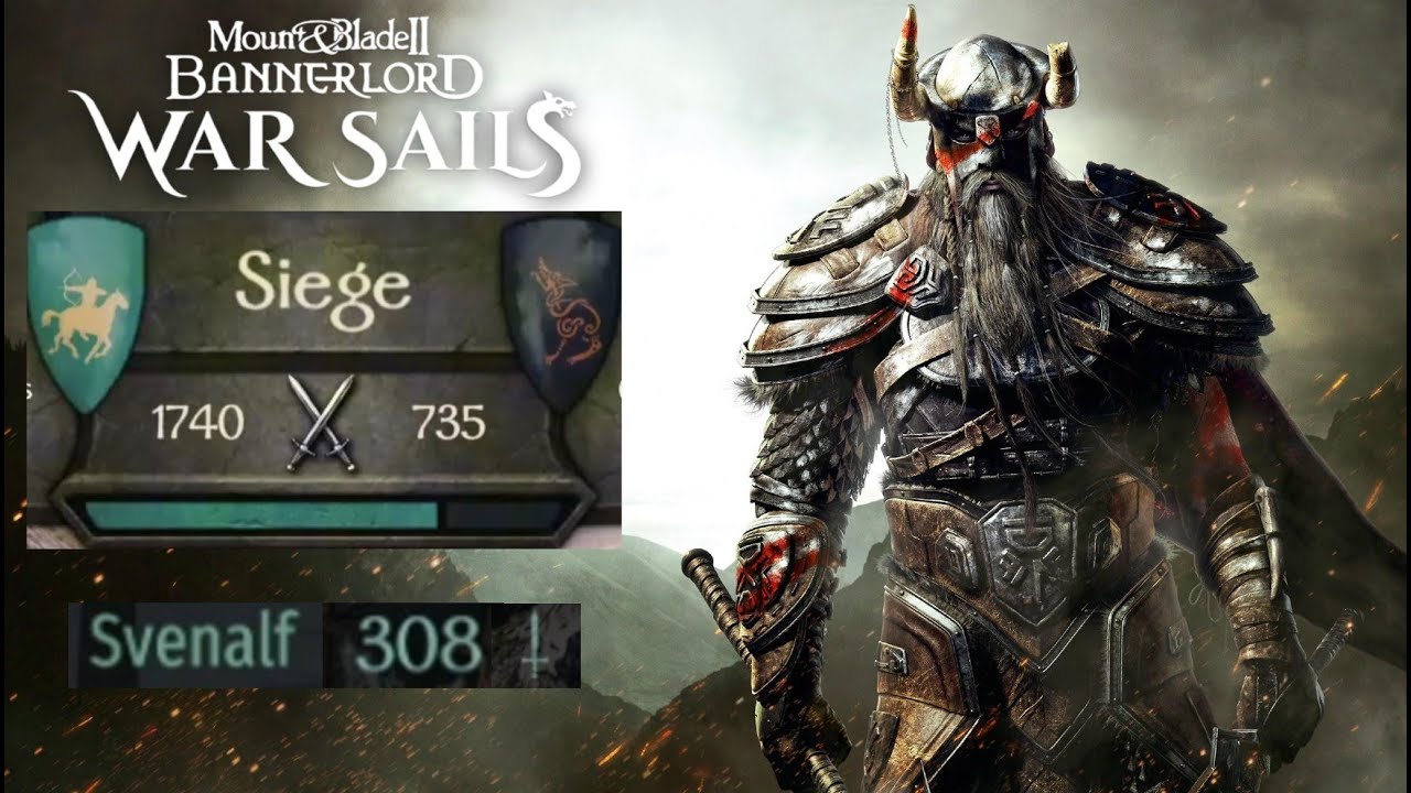 HUGE SIEGE DEFENSES! 300+ Kills! Legendary Armor! Bannerlord Warsails Part 8