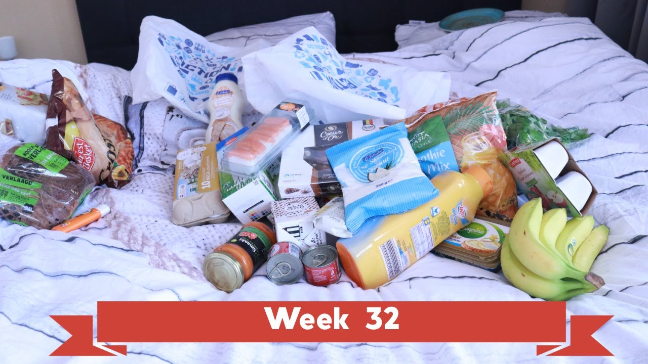 BOODSCHAPPENVLOG - Week 32