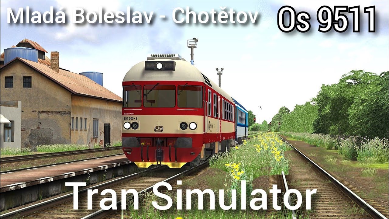 Train Simulator 2024 | Os 9511 Mladá Boleslav - Chotětov