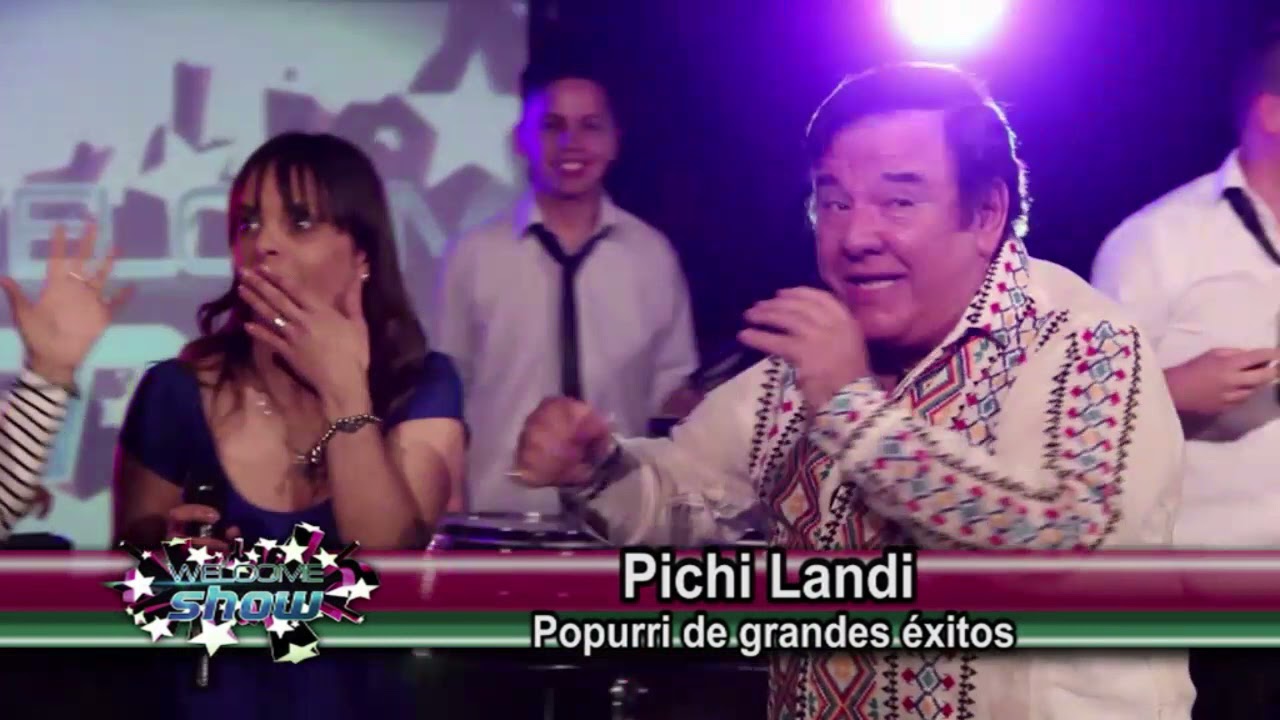 Pichi Landi popurri de exitos bailando con todo el elenco