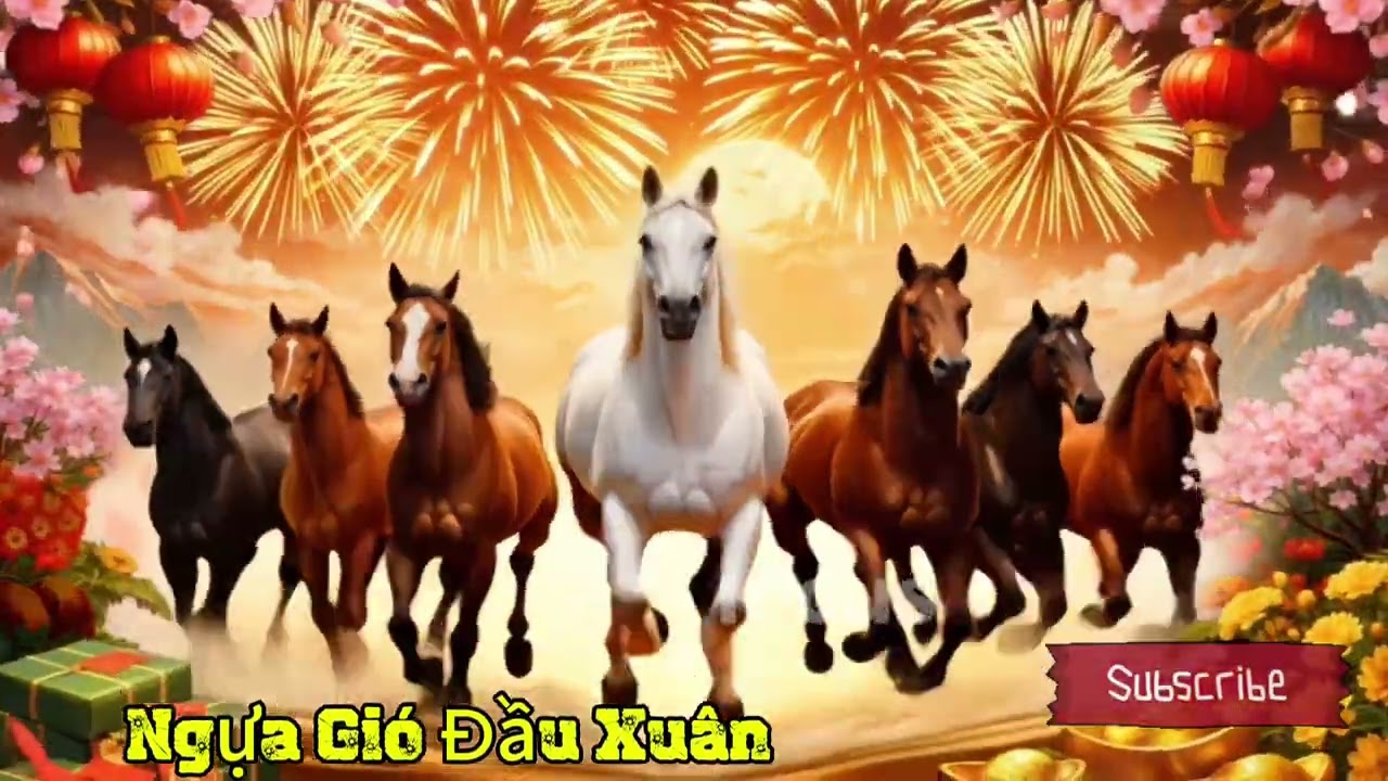 Ngựa Phi Đón Xuân