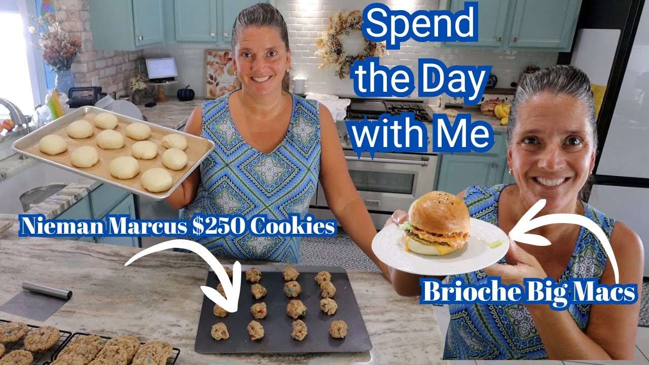 Thursday's with Amy | Day at Home | Brioche Big Macs  & Nieman Marcus Cookies