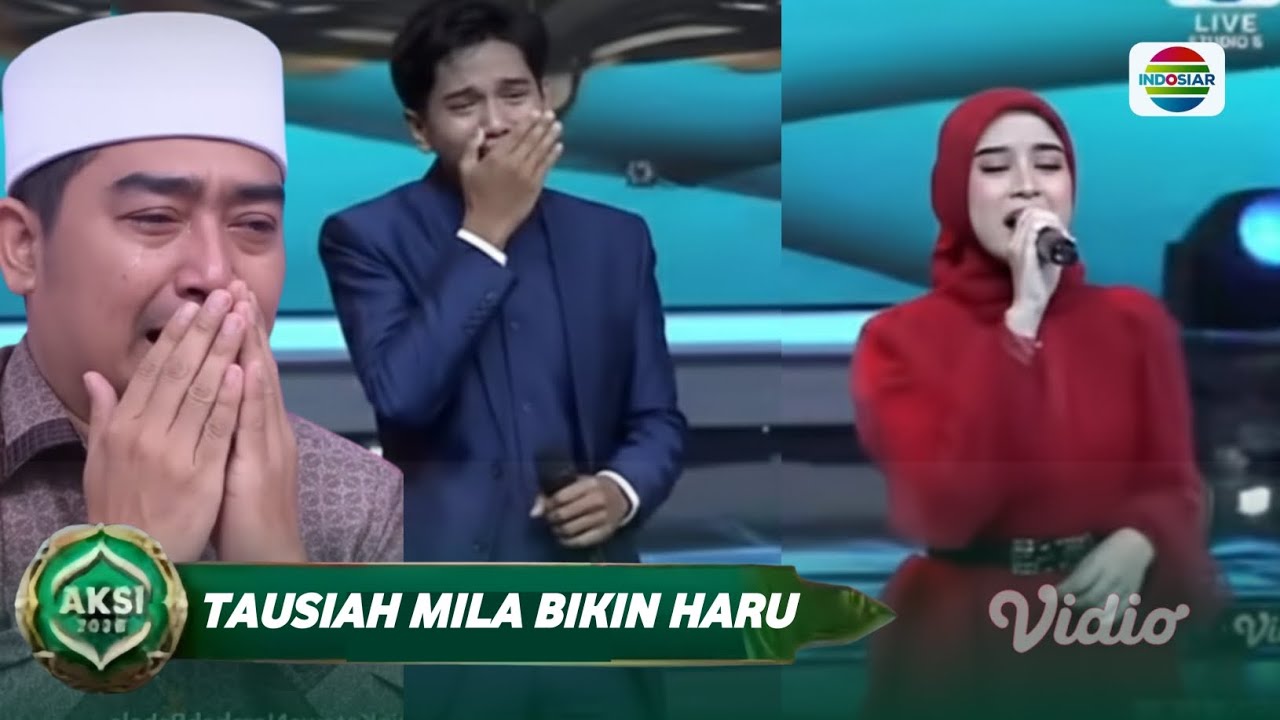 MOMEN HARU DI PANGGUNG AKSI INDOSIAR !! TAUSIAH MILA GETARKAN HATI VALEN DAN USTAZ SOLMED