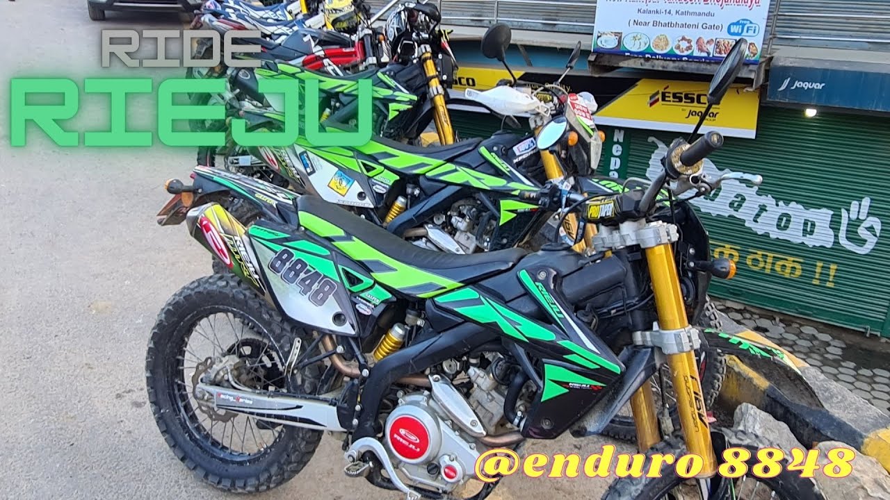 Group Ride from Godawari to Lakhuri Vanjyang (Super Slippery Trail) Ride with Rieju. INTRO
