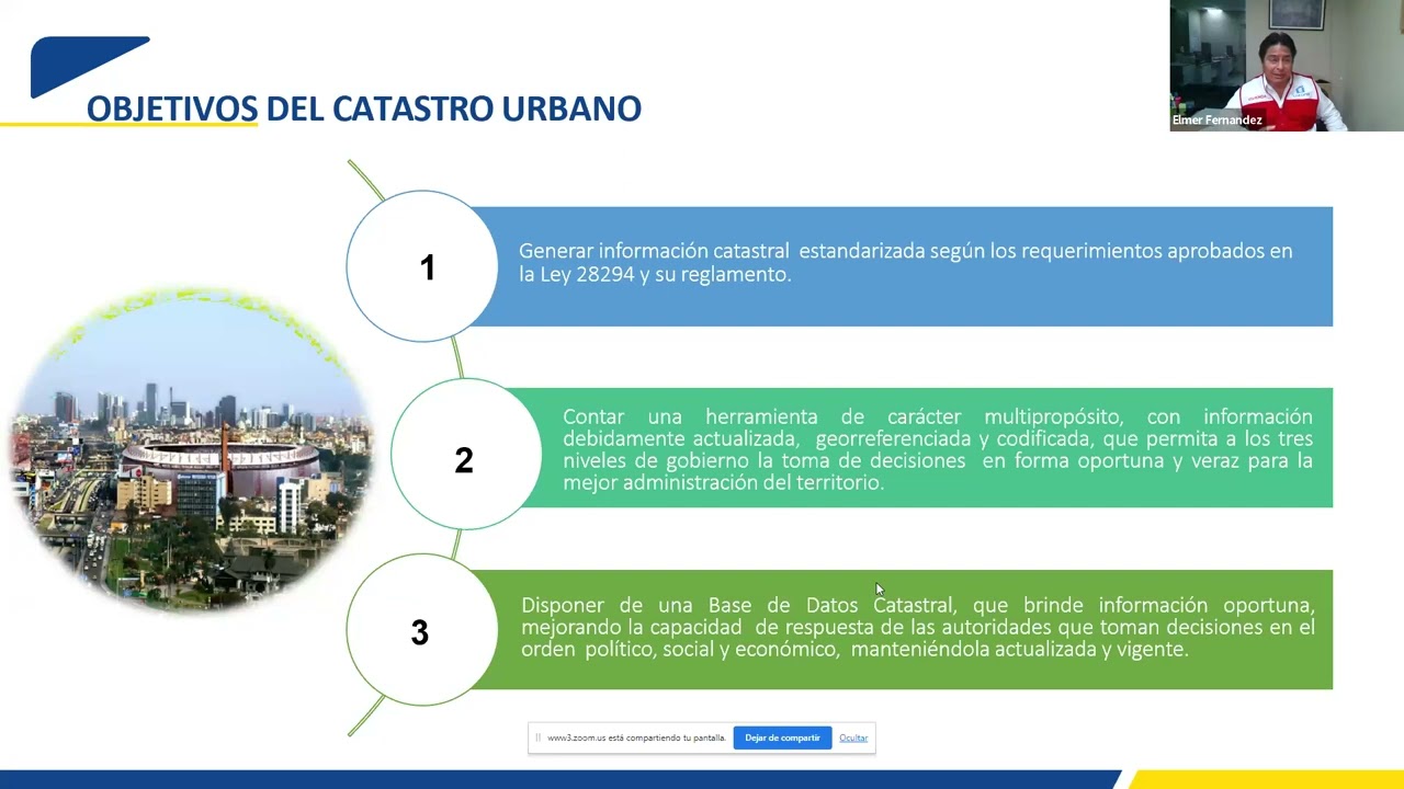 SESIÓN 7: Importancia del catastro urbano en la formalización de predios