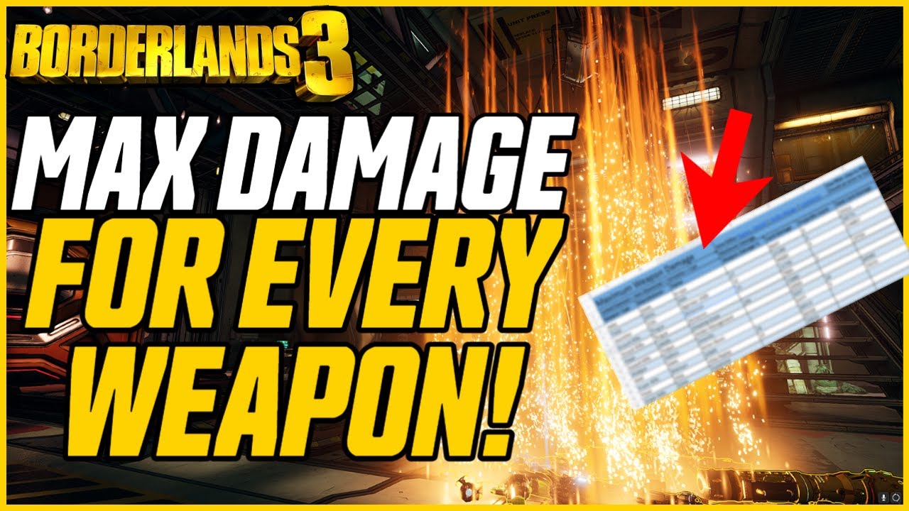 Every Max Damage Gun Roll! Farming Guide For Best Weapons! // Borderlands 3
