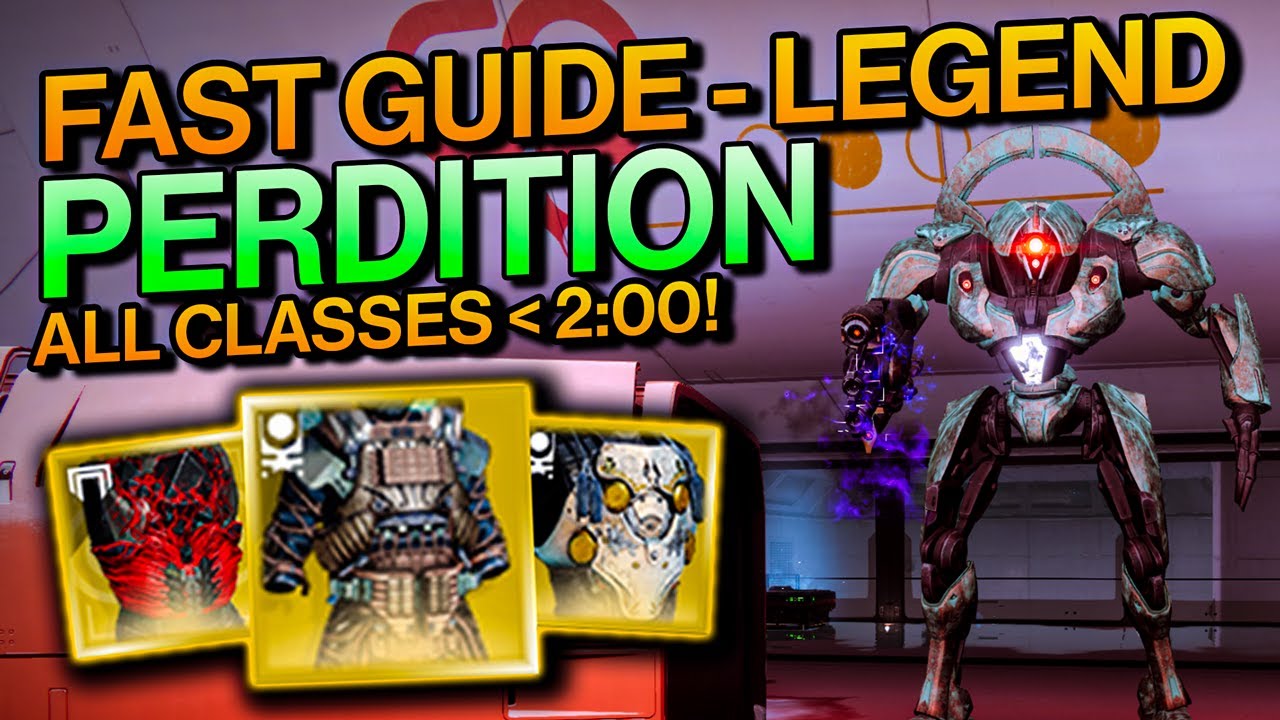 Destiny 2: Platinum PERDITION Legend Lost Sector Guide - EASY & FAST - Season of the Lost