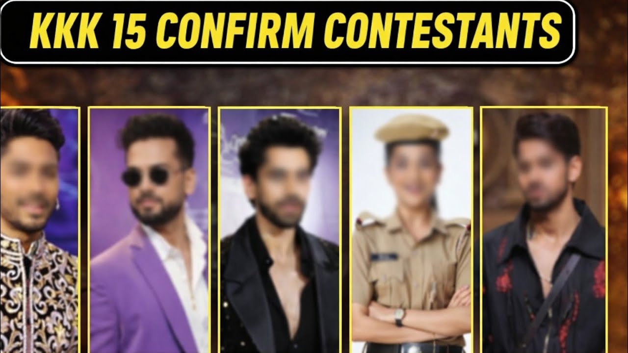 Khatron ke khiladi season 15 confirmed contestants | Rohit shetty | kkk 15