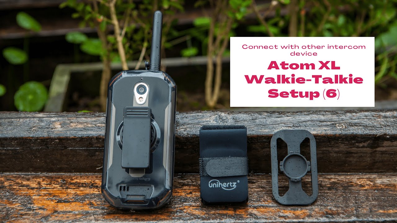 Connect with Other Intercom Device - Atom XL Walkie-Talkie Setup (6)
