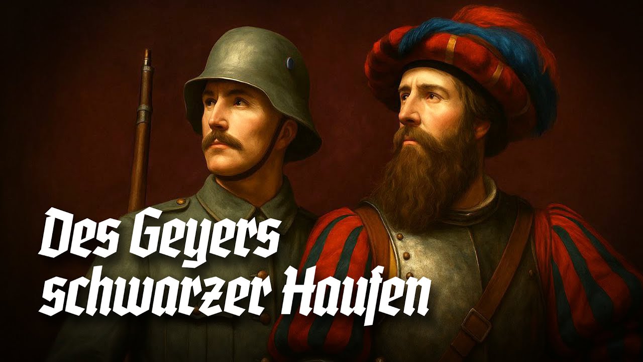 „Wir sind des Geyers schwarzer Haufen“ • Soldatenlied [+Liedtext]