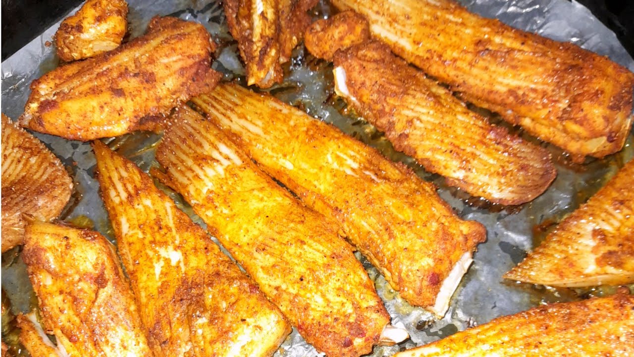 سمك الراية في الفرن بتتبيلة صحية ولذيذة  كتجي معلكة😋طبق صيفي بامتياز