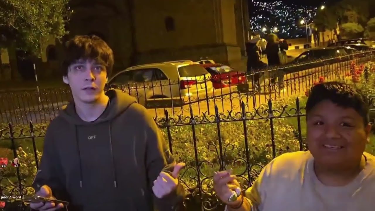 Ice Poseidon HANGS WITH ABZ | ICE GOES TO MCDONALDS IN PERU | ICE POSEIDON HANGS WITH PERU STREAM 🇵🇪