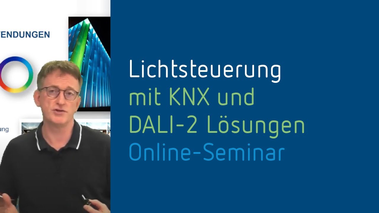 Lichtsteuerung mit KNX und DALI-2 Lösungen von Theben - Online-Seminar