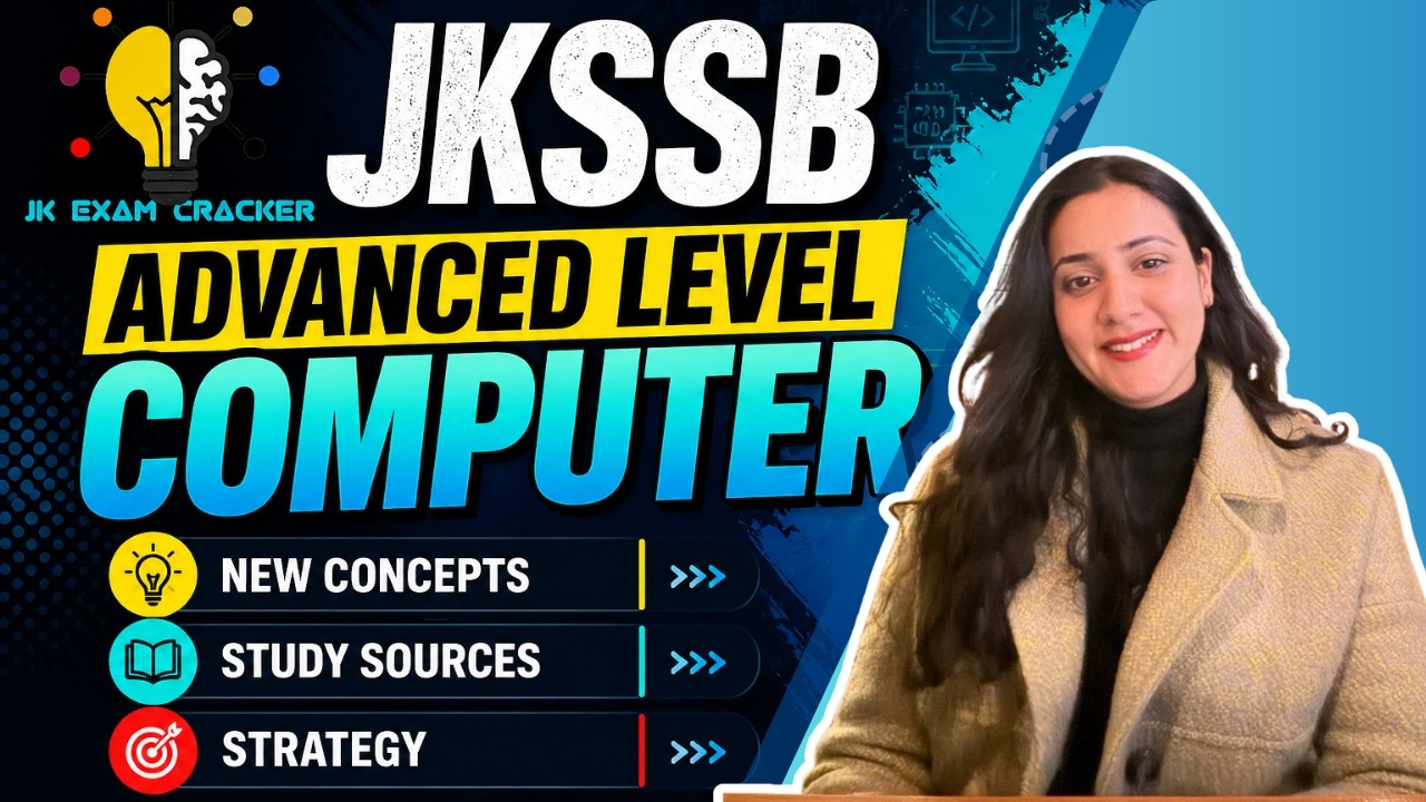 Computer Advanced Level Preparation II Jkssb Exams