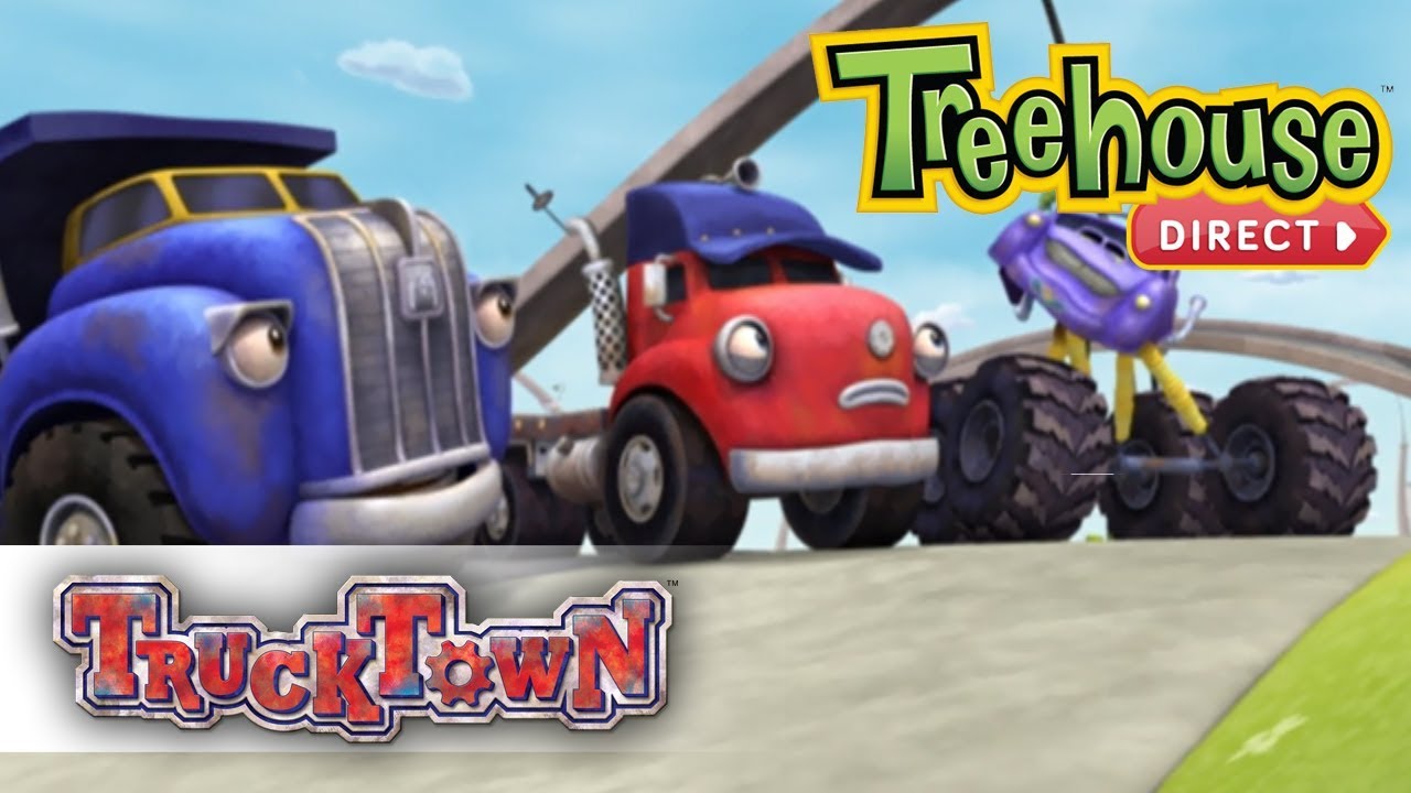 Trucktown: Slide Ride!/Toss the Box! - Ep. 26 | FULL EPISODES ON TREEHOUSE DIRECT!