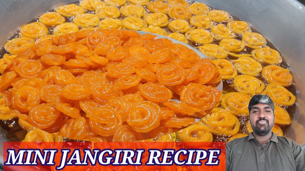 MINI JANGIRI | Jangiri Sweet Recipe in Tamil | Sweet Recipe