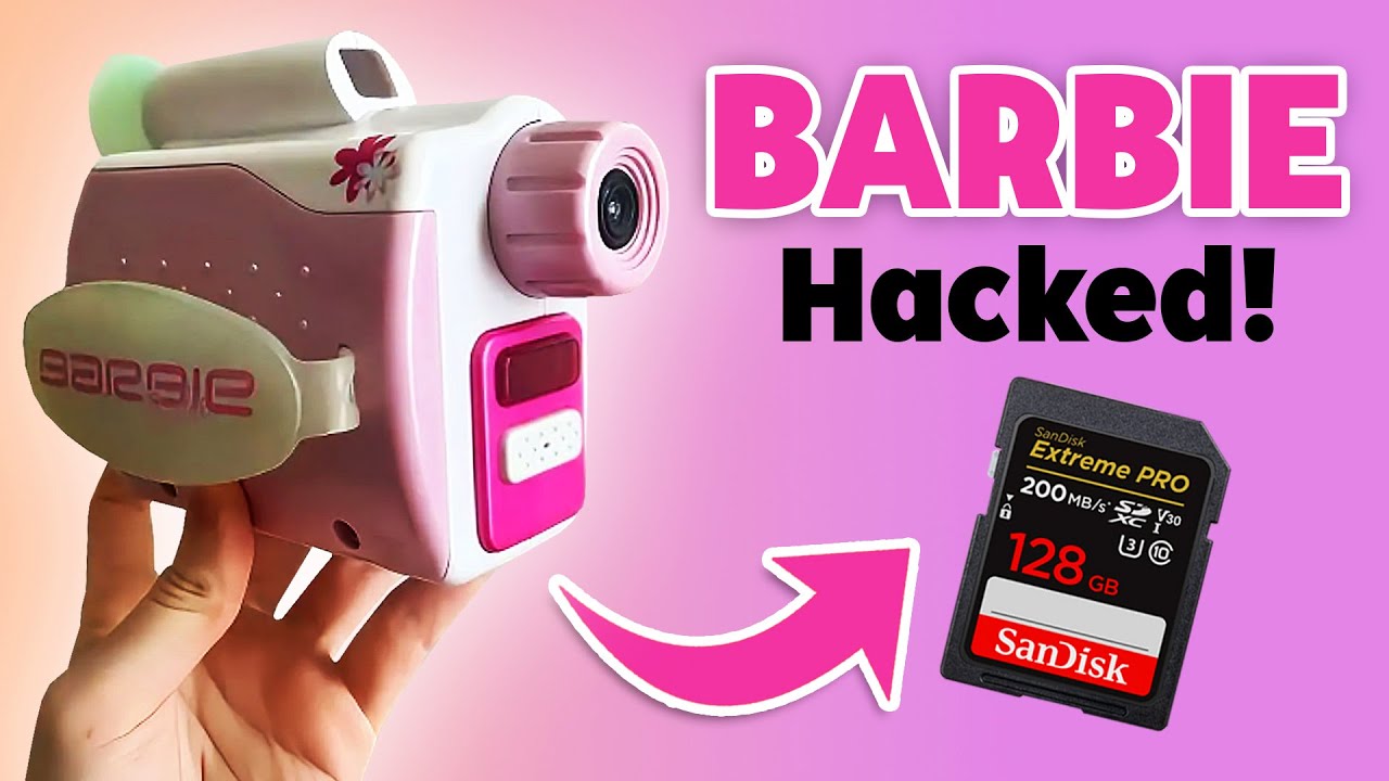 This 2001 Barbie Camera is Now a High-Tech Video Rig!