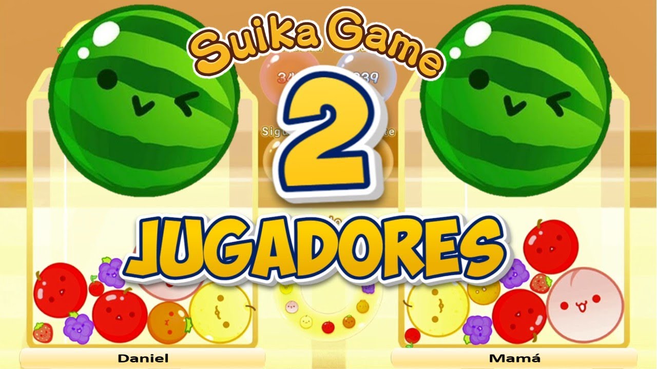 SUIKA GAME - Nueva Actualización con 2 Jugadores