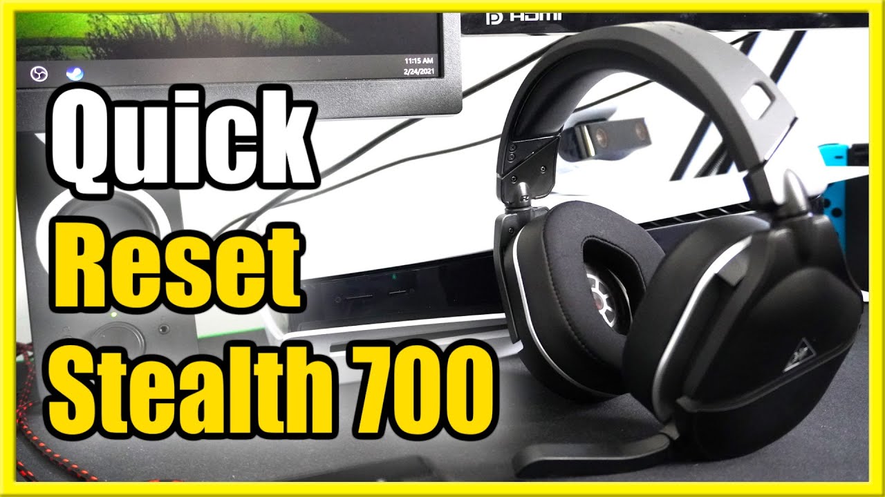 Как выполнить полный сброс настроек Turtle Beach Stealth 700 Gen 2 PS4, PS5 или Xbox (быстрый мет...