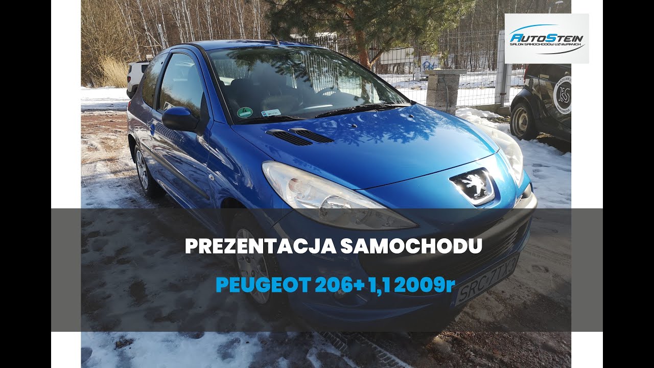 Peugeot 206+ 1,1 2009r AutoStein - Prezentacja samochodu