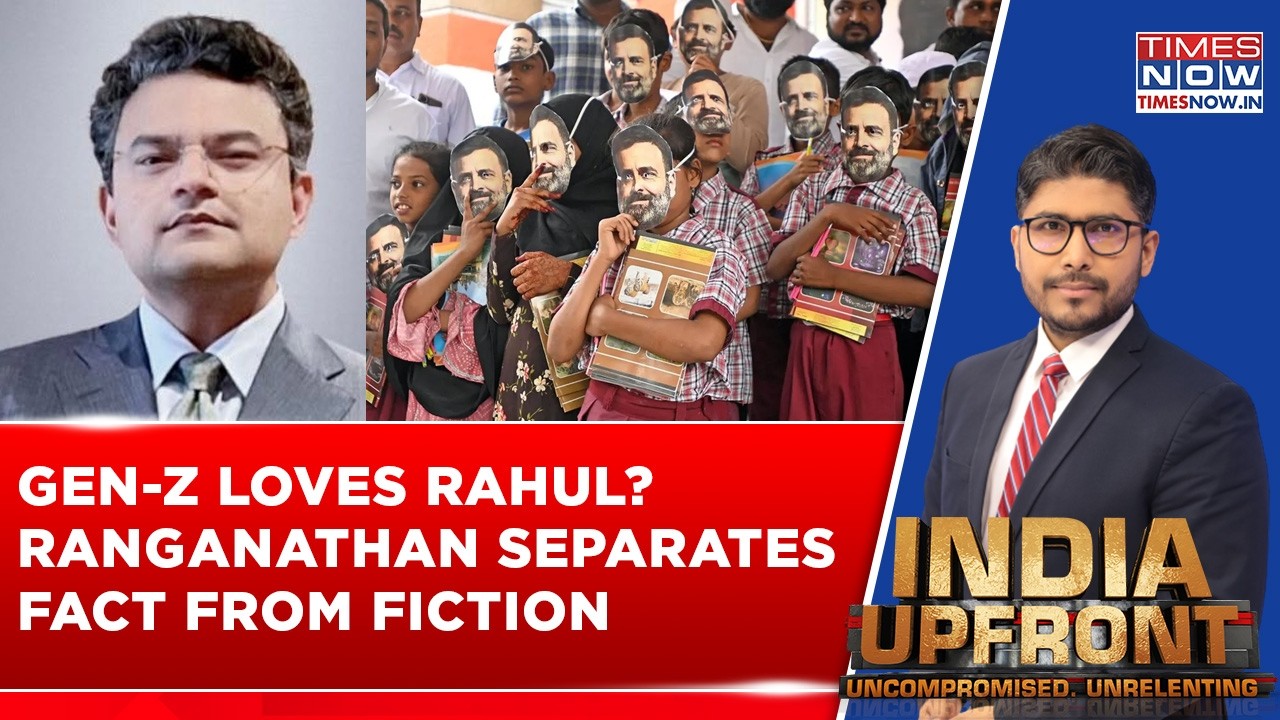 Rahul Gandhi Trending With Gen Z? Anand Ranganathan Breaks Down Reality On Debate Show | Watch